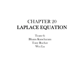 Ppt Chapter 20 Laplace Equation