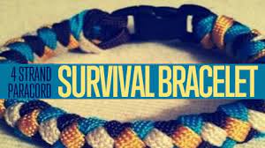 Easy paracord projects | paracord project tutorials. Paracord Braid Diy 4 Strand Paracord Braid With Core And Buckle