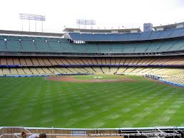Dodger Stadium View From Left Field Pavilion 305 Vivid Seats