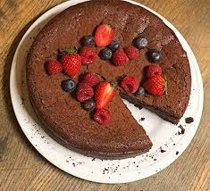 Good Food Flourless Chocolate Cake gambar png