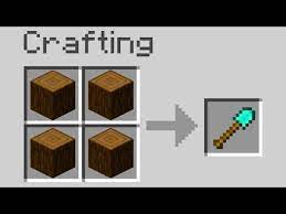 minecraft but the crafting recipes are