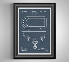 Claw Foot Tub Patent Gift For Wife