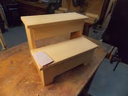 unfinished wood step stool minwax