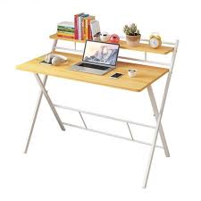 Tangkula small foldable computer desk can suit any decor and bring new energy to your home tangkula's foldable computer desk provides plenty of space for writing, computer and other home. Modern Wooden Folding Computer Desk 6 Month Brown Rs 2600 Piece Id 21552484773