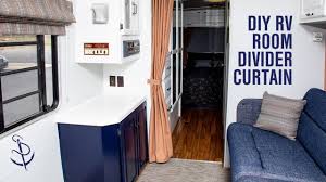 make your own rv room divider curtain