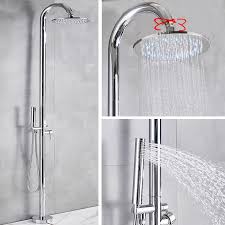 Outdoor Shower Faucet With Foot Wash
