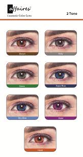 Affaires Color Contact Lenses Chart 2 Tone Colored