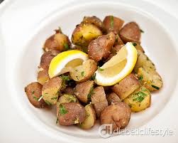 Skip the giant container of leftovers. New Potatoes With Herbs Recipe Easy Diabetic Meals Diabetic Recipes Recipes