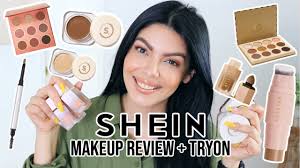sheglam shein makeup review and tryon