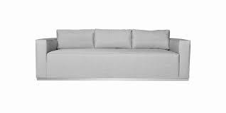 capri outdoor 4 seater sofa gray