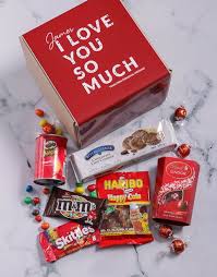 Funny & thoughtful presents he'll love. Looking For Valentine S Gift Ideas For Him This Personalised Gourmet Snack Box Is One Of Our Most Popular Valentine Gourmet Box Gourmet Snacks Valentine Gifts