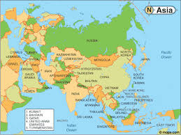 asia map regions geography facts