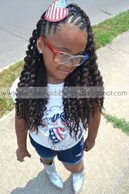 When you want a traditional look that is attractive, braids and updos will do. Pin By African American Hairstyles On Children Natural Hair Black Girl Braids Hair Twists Black Black Girl Long Hair