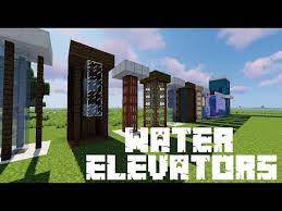Water Elevators In Minecraft