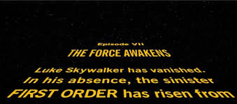 Star Wars The Force Awakens Opening Crawl Typography Is Wrong