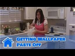 getting wallpaper paste off