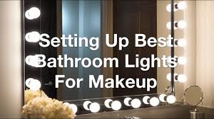 bathroom lights for makeup