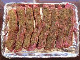 oven barbecued flanken ribs tender