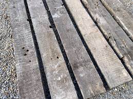 reclaimed old timber joists