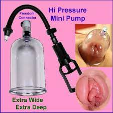 Extra Large Pussy Pumping Cylinder with Hi Pressure Mini Pump