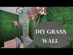 Diy Grass Wall Living Room Decor