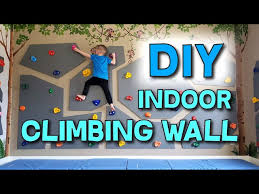 Diy Indoor Climbing Wall How To Build