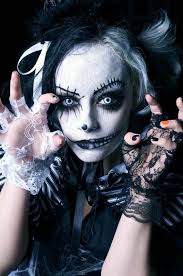 pretty and scary halloween makeup ideas