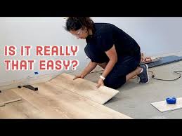 installing vinyl plank flooring for