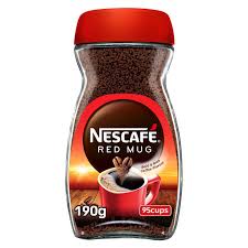 nescafe red mug instant coffee 190g