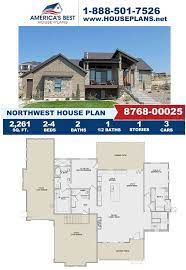 House Plan 8768 00025 Northwest Plan
