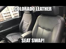 Chevy Colorado Seat Swap