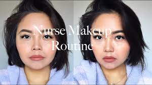 my nurse makeup routine get ready with