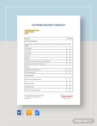 6 Catering Event Checklist Examples Templates Download