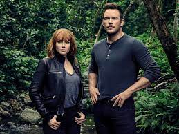 Theaters this weekend, although it has been circulating internationally for weeks. Chris Pratt And Bryce Dallas Howard Jurassic World Fallen Kingdom Movie Interview Herald Sun