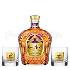 crown royal gift set chagne life gifts