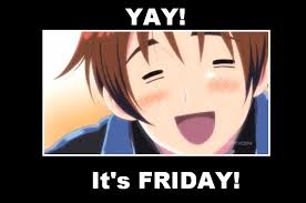 The arrival of party times! Hetalia Meme Yay It S Friday By Awesome Burger Eater On Deviantart