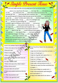 Just use the base form of the verb: Simple Present Tense Worksheets For Grade 2 With Answers