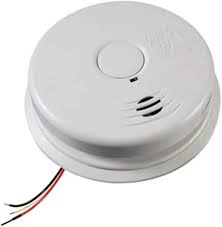 my hard wired smoke detectors red light