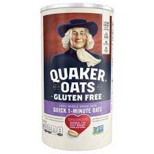 quaker oats gluten free quick 1 minute
