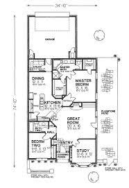 House Plan 66145 One Story Style With
