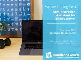 administration istant job in cork