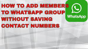 how to add members in whatsapp group