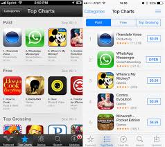 Ios 7 Apple App Store Changes And A Missed Opportunity