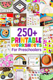free printable preschool worksheets