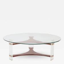 A Mid Century Modern Round Coffee Table