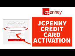 activate jcpenney credit card