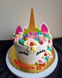 Kek Unicorn Cantik gambar png