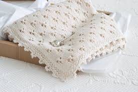 Keep your baby cozy with these knitted baby afghan patterns. Knit Baby Blanket Pattern With Eyelet Stitch Nourish And Nestle