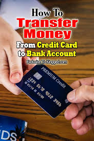 Request a transfer to a bank account. How To Transfer From Credit Card To Credit Card Credit Walls