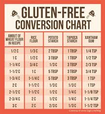 Gluten Free Conversion Chart Dadamo Personalized Living